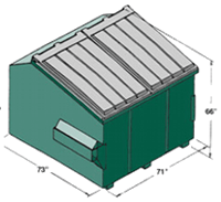 Commercial Dumpster, Trash Services, Business, Burton, Holly, Grand Blanc, Fenton, MI, Michigan