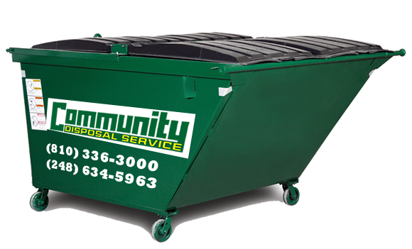 Commercial Dumpster, Trash Services, Business, Burton, Holly, Grand Blanc, Fenton, MI, Michigan